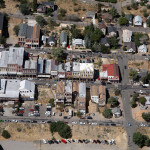 Virginia City, NV aerial photography image
