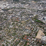 Reno downtown aerial photography image 2011