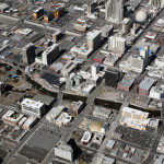 Reno Downtown aerial view 2013