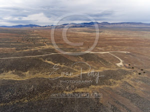Drone Aerial View Mining Nevada