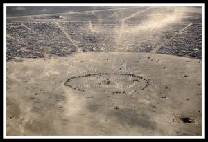 Aerial Black Rock Photo Burning Man 2019