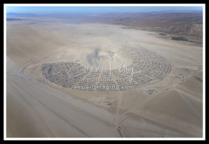 Burning Man 2019 Aerial Wide