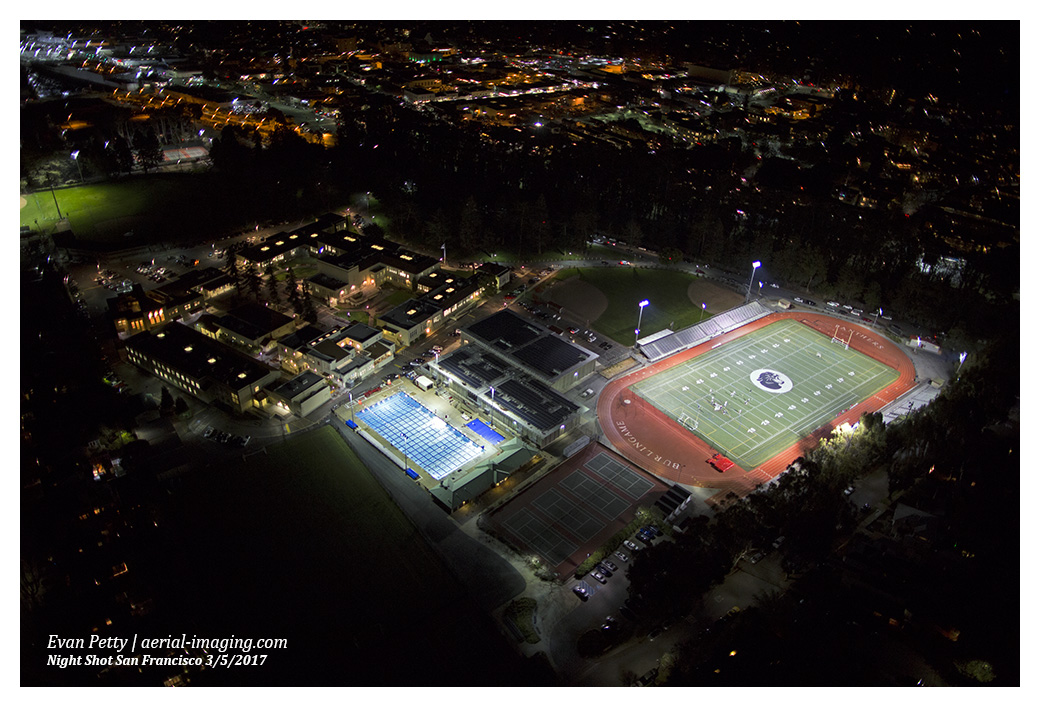 Night Aerial Photography