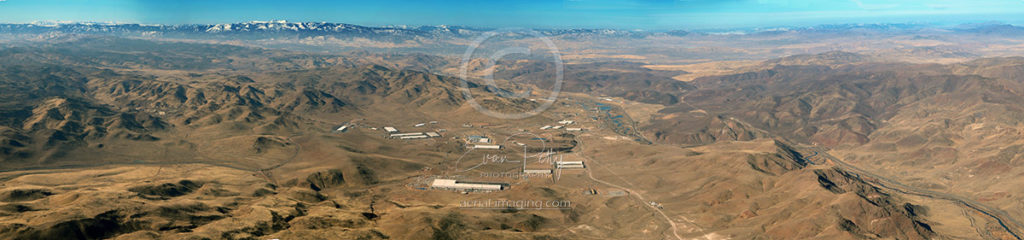 Aerial Panoramic of Tahoe Reno Industrial Center 2018