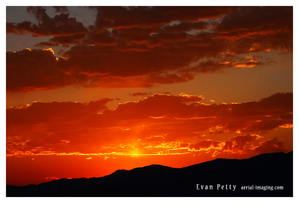 Sunrise Over Battle Mountain Nevada