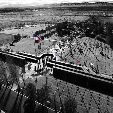 Aerial Wreaths Across America