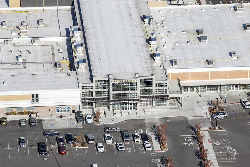 Aerial Photography Reno Public Market