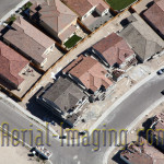 Aerial Production Homes Rooftop