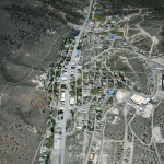 Eureka Nevada aerial photography image