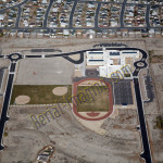 fernley school nv aerial photography image