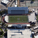 aerial UNR stadium Reno photography image