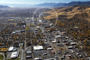 From The Air Downtown Carson City, NV