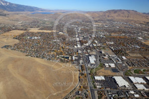 Carson City Aerial Looking North