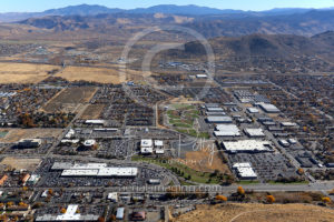 Aerial View Carson City Retailers