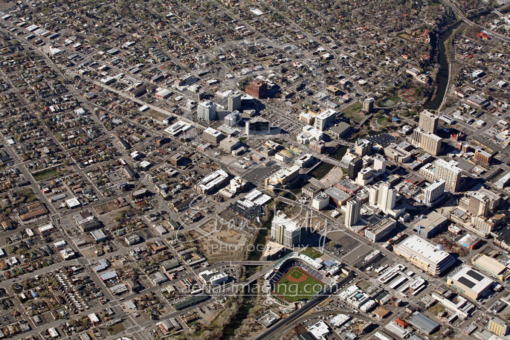Downtown Reno and MidTown Aerial 2017