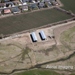 Hay Barn Aerial Photo Nevada