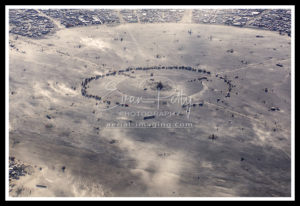 2019 Black Rock Desert Aerial of Burning Man