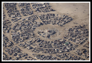 Aerial View Burning Man 2019