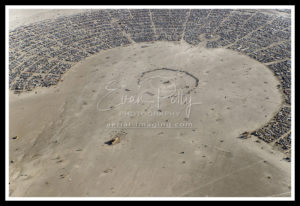 Burning Man Aerial View 2019