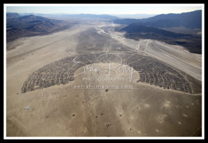 2019 Black Rock City Aerial View Burning Man