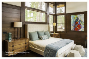Tahoe Home Bedroom Commercial Photography
