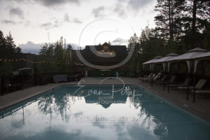 Poolside stock resort photography Lake Tahoe