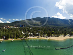 Aerial photographer drone Lake Tahoe