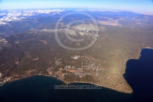 Dollar Point to Tahoe City Aerial