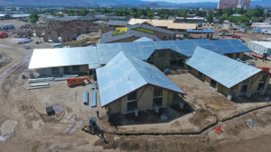 Building Aerial View NV State Veterans Home Drone