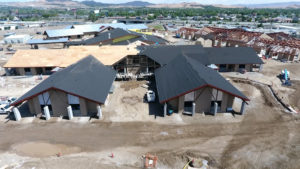 Construction Drone Aerial - NV Veterans Home Reno