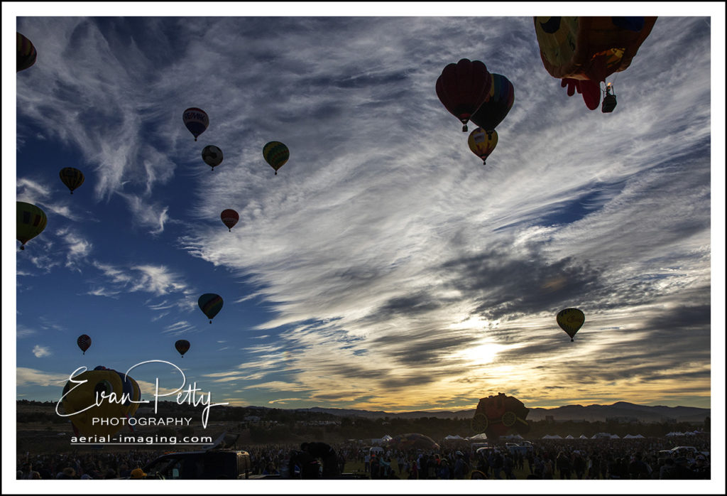 Clouds Balloon Race Reno Nevada 2018